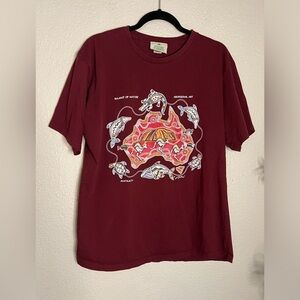 Balance of Nature Aboriginal Art Australia
Vintage Cotton Graphic T Shirt
